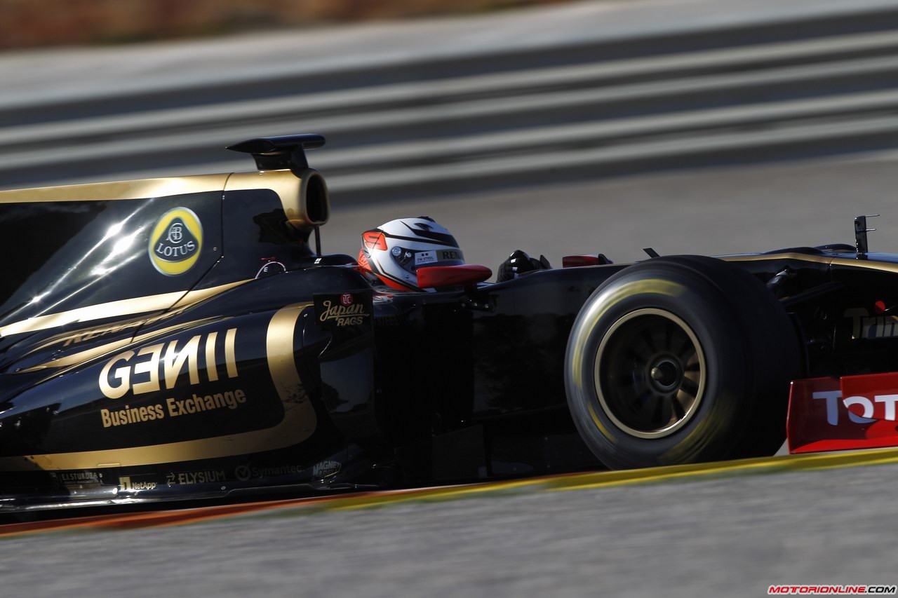 Raikkonen Test Valencia